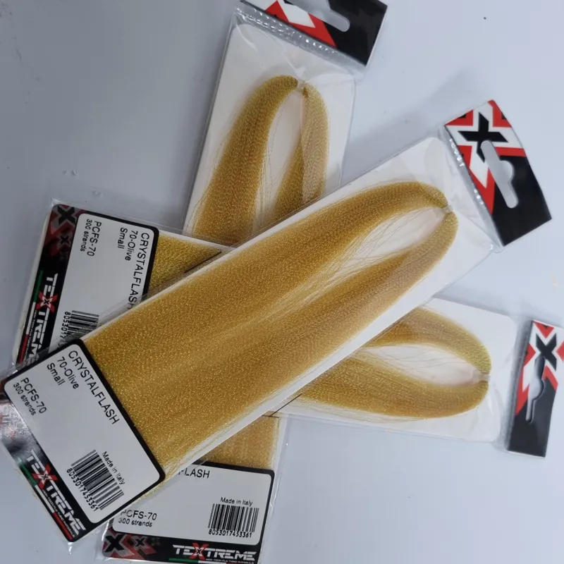 TEXTREME Small Crystal Flash in Olive-2